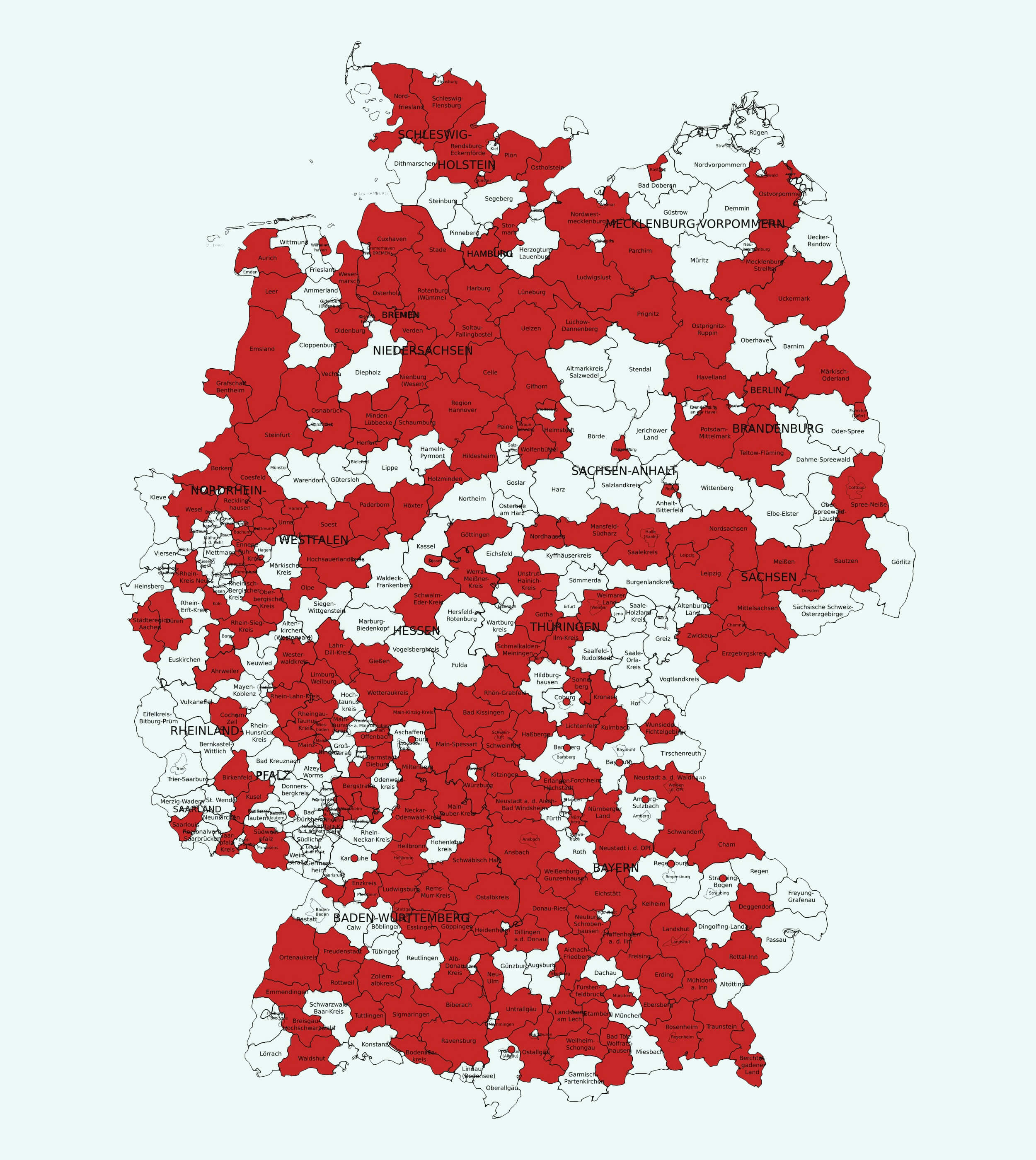 Deutschlandkarte